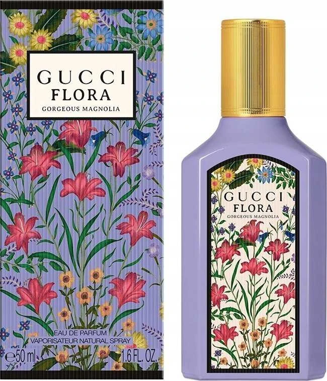Gucci Flora Gorgeous Magnolia EDP parfumuotas vanduo moterims, 50 ml