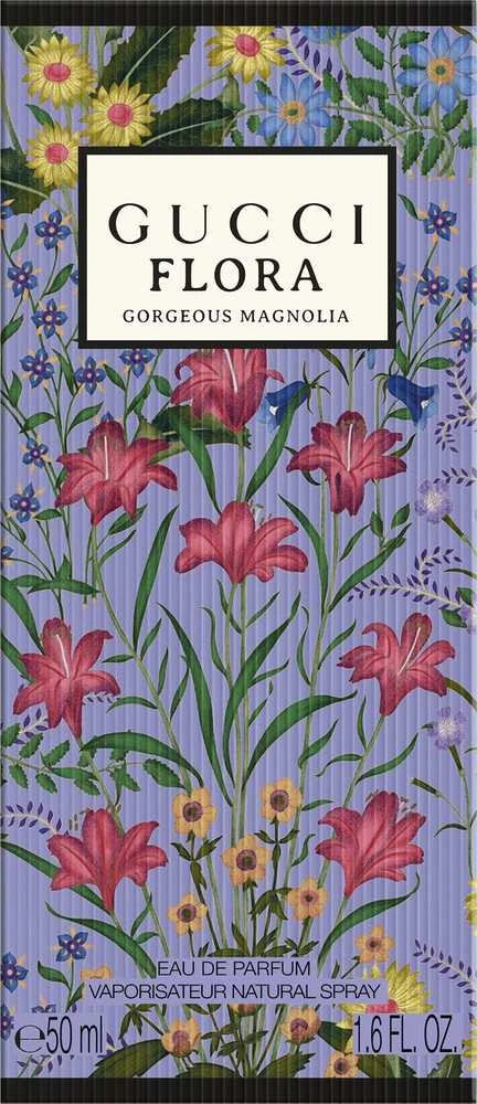 Gucci Flora Gorgeous Magnolia EDP parfumuotas vanduo moterims, 50 ml
