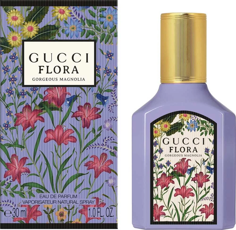 Gucci Flora Gorgeous Magnolia EDP parfumuotas vanduo moterims, 30 ml