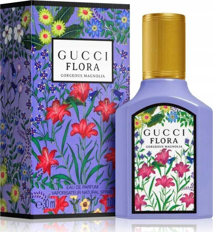 Gucci Flora Gorgeous Magnolia EDP parfumuotas vanduo moterims, 30 ml