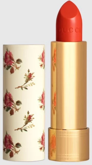 Gucci Rouge A Levres Voile Long-Lasting Kreminis Lipstick 302 Agatha Oranžinis 3.5 g