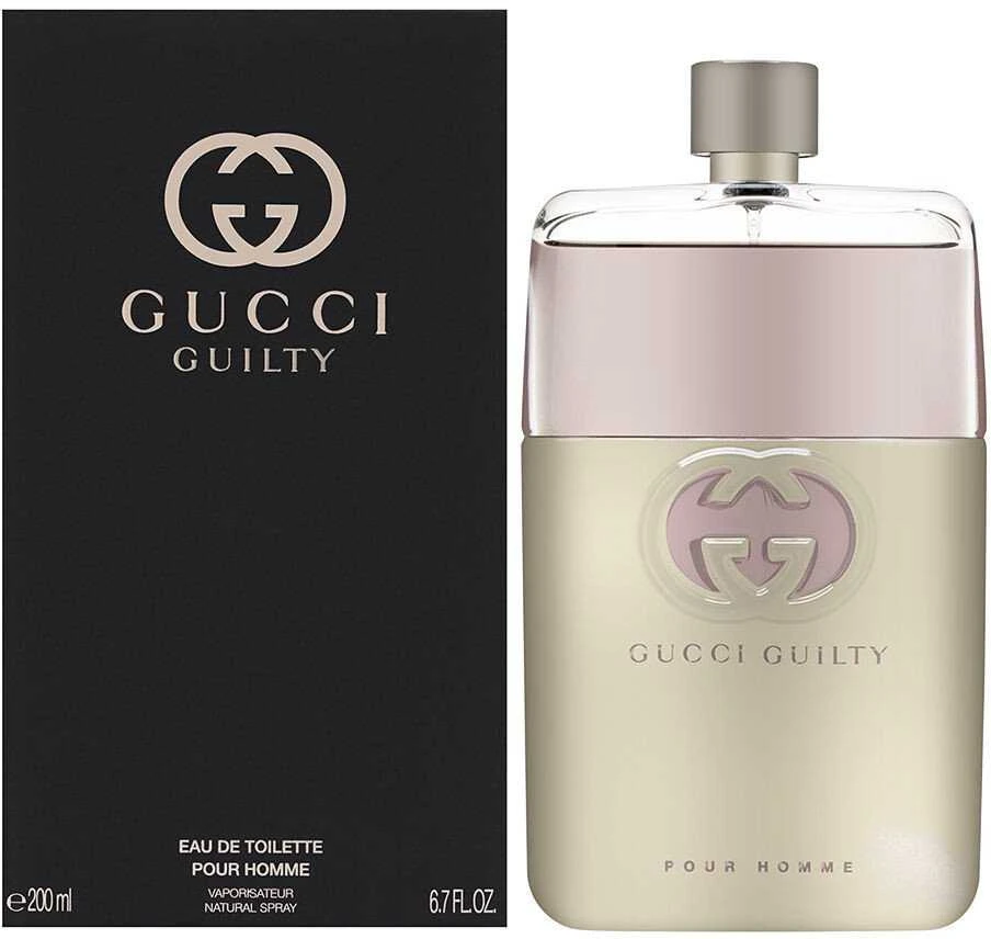 Gucci Guilty Pour Homme EDT tualetinis vanduo vyrams, 200 ml