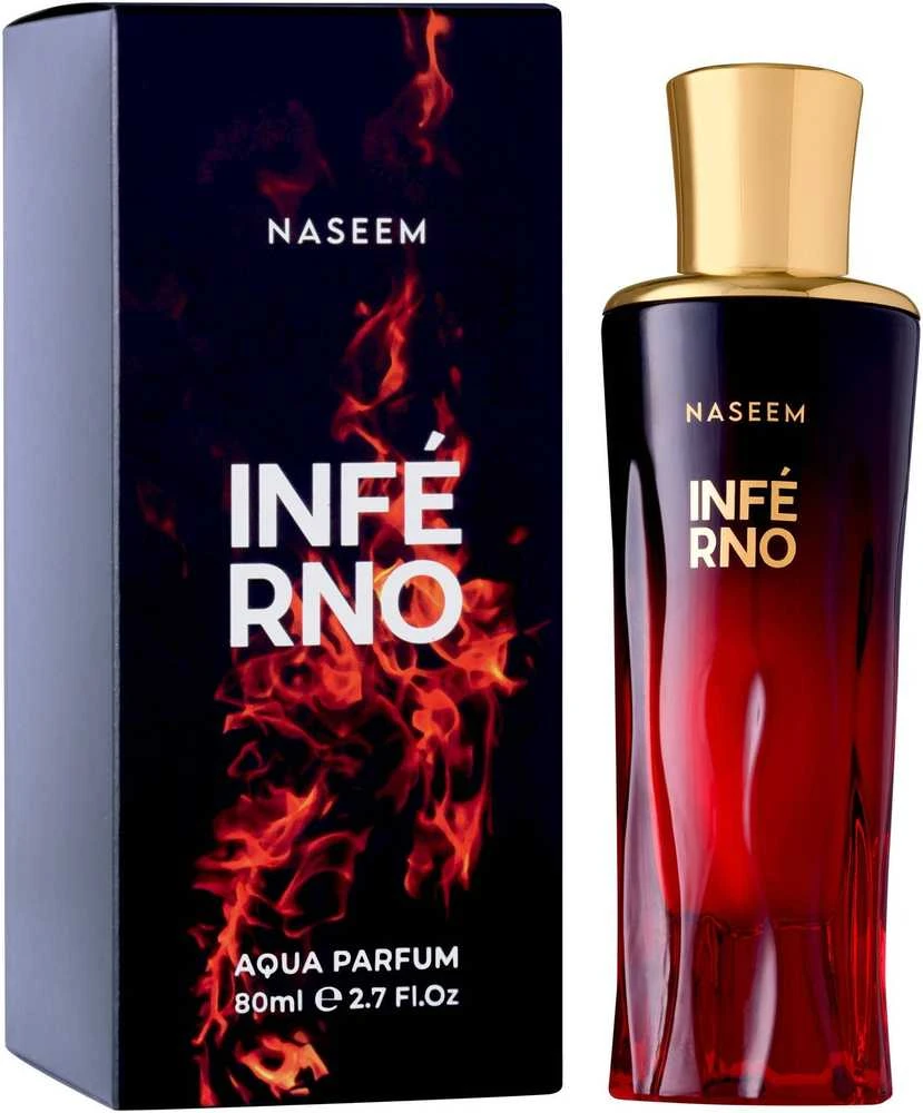 Naseem Inferno EDT tualetinis vanduo unisex, 80 ml