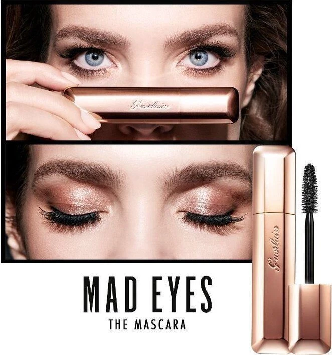 Guerlain Mad Eyes Blakstienų tušas Volume blakstienų tušas, atspalvis: 01-Mad Juodas, 8.5 m