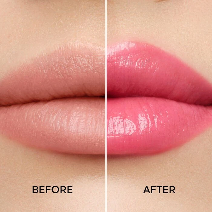 Guerlain Kisskiss Bee Glow atkuriantis lūpų balzamas 458-Pop Rose Glow, 49 g