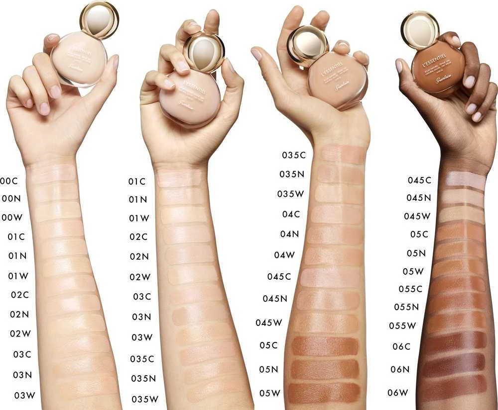 Guerlain L'Essentiel Natural Glow skystas makiažo pagrindas 045C Amber Cool SPF 20, 30 ml