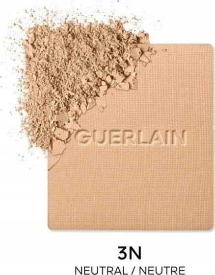 „Guerlain“ kompaktiško makiažo pagrindo papildymas „Parure Gold Skin Control“ (matinio kompaktiško makiažo pagrindo papildymas „Hight Perfection“) 8,7 g, N°3N