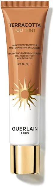 „Guerlain Terracotta Joli Teint“ apsauginis dažų lakas, 40-Amber, 30 ml