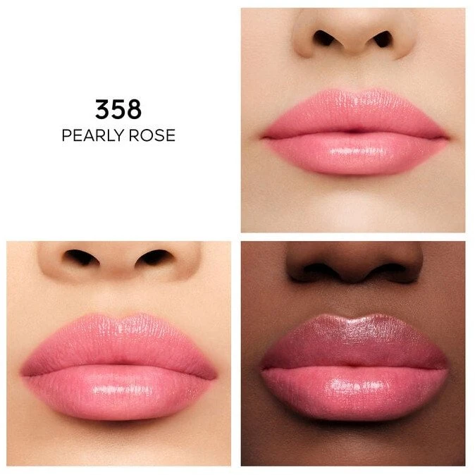 „Guerlain Kisskiss Bee Glow“ perlamutrinis lūpų balzamas 358 3,2 g