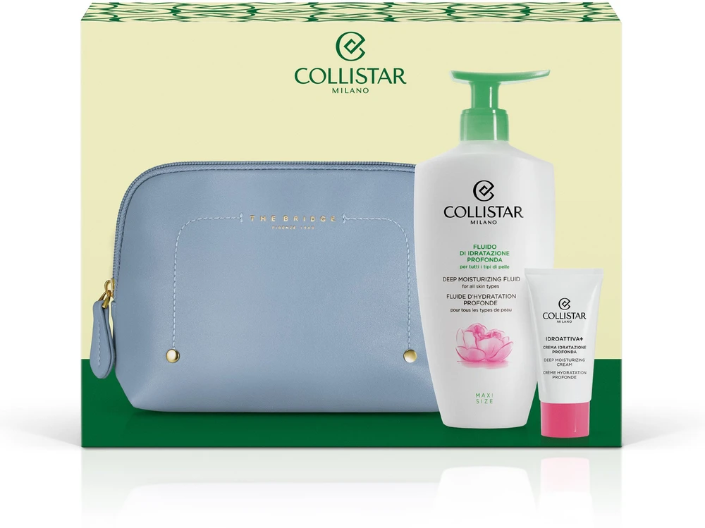 Guerlain Kūno priežiūros rinkinys Collistar Body 00509: losjonas, 400 ml + drėkinamasis kremas, 25 ml + kosmetinė