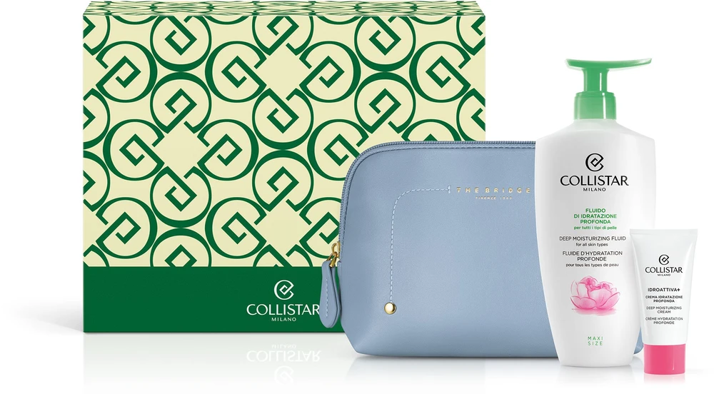 Guerlain Kūno priežiūros rinkinys Collistar Body 00509: losjonas, 400 ml + drėkinamasis kremas, 25 ml + kosmetinė