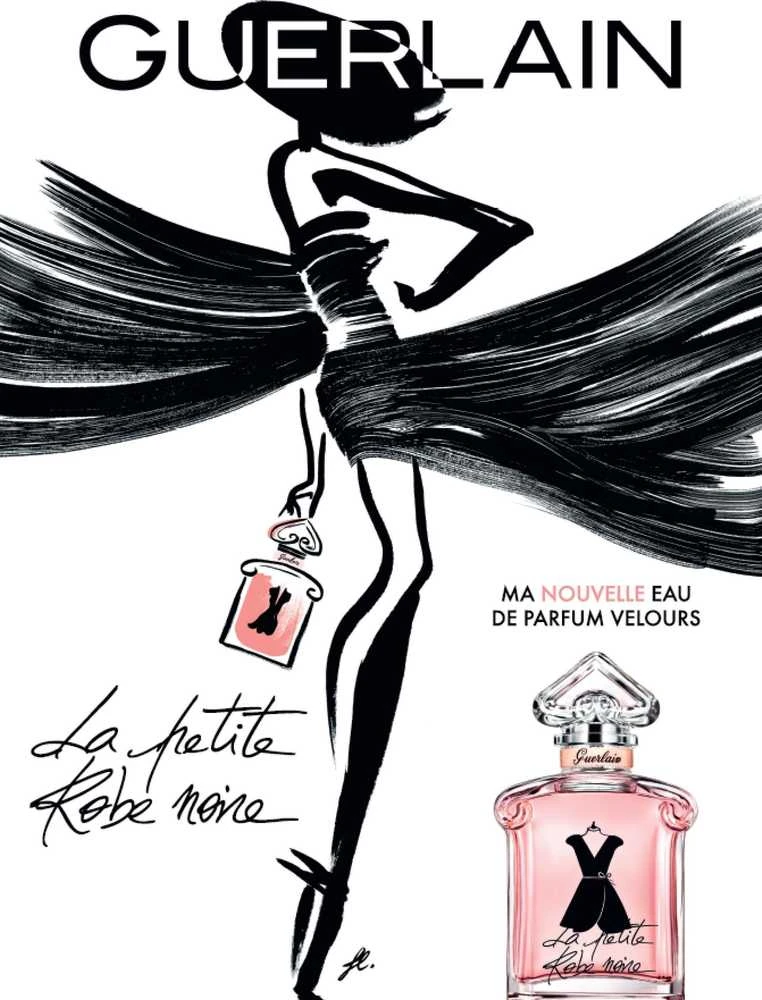 Guerlain La Petite Robe Noire Velours EDP parfumuotas vanduo moterims, 50 ml