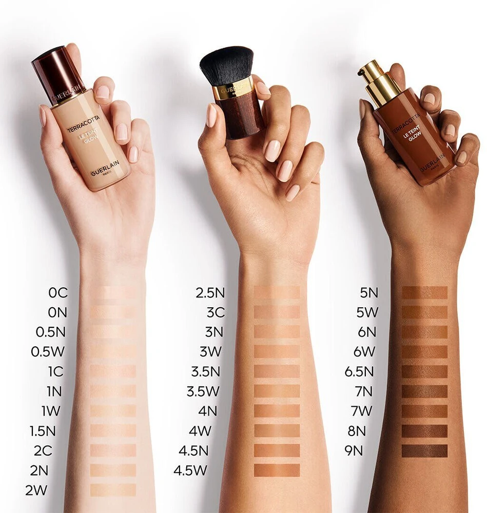Guerlain Terracotta Le Teint Glow Fondo De Maquillaje Fluido 1n, 30 ml