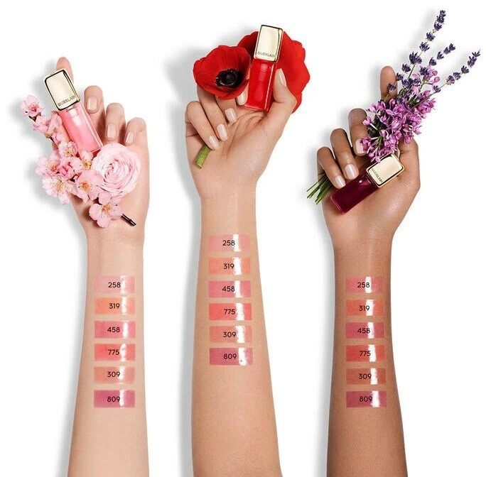Guerlain Kisskiss Bee Glow Oil tonuotas lūpų aliejus 809-Levandų 9,, 5 ml