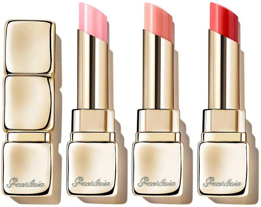 Guerlain „KissKiss Bee Glow Trio“ tonuotų lūpų balzamų rinkinys, 3 x 3,2 g