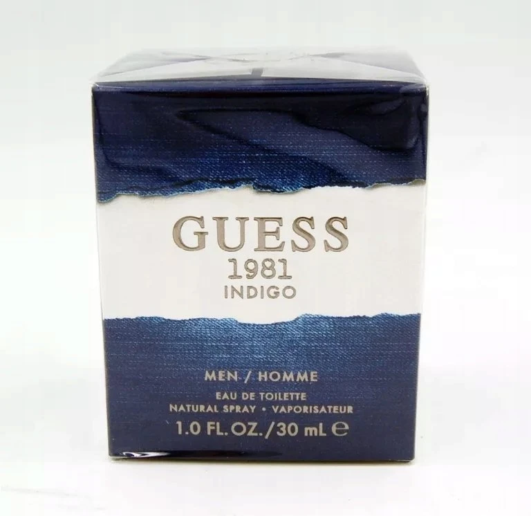 Guess 1981 Indigo For Men EDT tualetinis vanduo vyrams, 30 ml