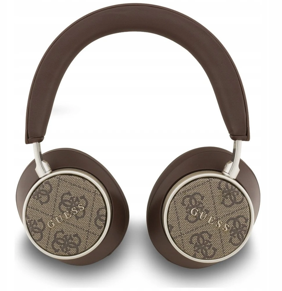 Ausinės Guess Bluetooth 4G Classic Logo rudos spalvos