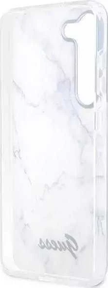 Guess GUHCS23SPCUMAH S23 S911 baltos spalvos kietas dėklas Marble