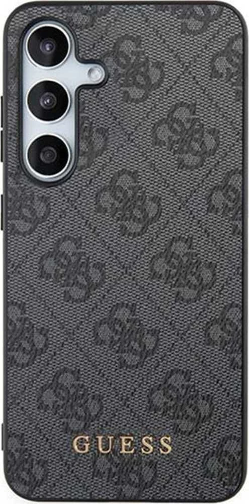 Samsung Galaxy S24 Guess dėklas 4G Metal Gold Logo (GUHCS24SG4GFGR) juodos spalvos