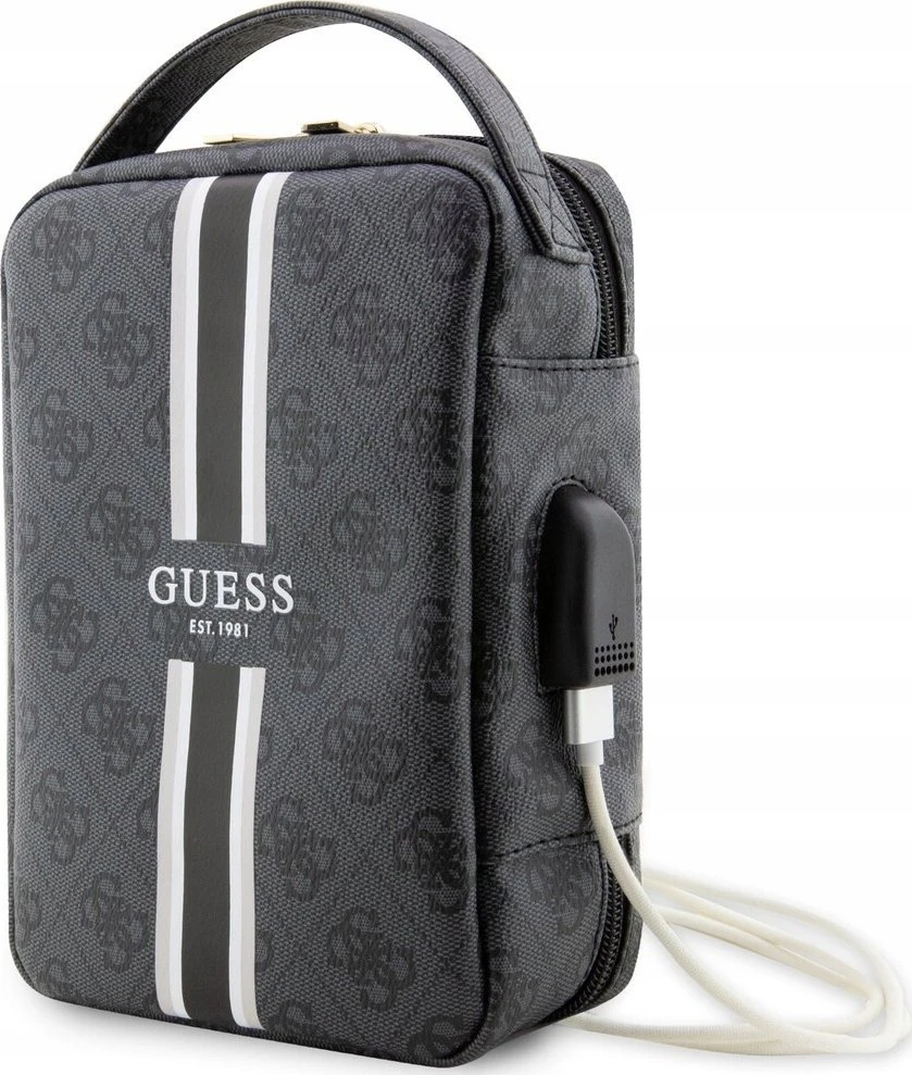Guess Krepšys GUHBP4RPSK juodos spalvos 4G Printed Stripes