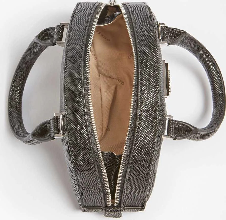 Guess, Cordelia, Poliuretaninis Tekstilinis Rankinė, Juodas, Moterims, Mini