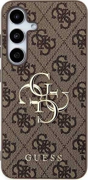 Guess GUHCSA354GMGBR A35 A356 rudos spalvos kietas dėklas 4G Big Metal Logo