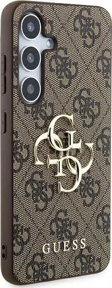 Guess GUHCSA354GMGBR A35 A356 rudos spalvos kietas dėklas 4G Big Metal Logo