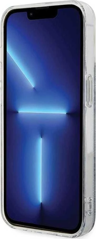Guess GUHMP15LH4STB Apple iPhone 15 Pro 6.1″ mėlynas kietas dėklas IML 4G MagSafe