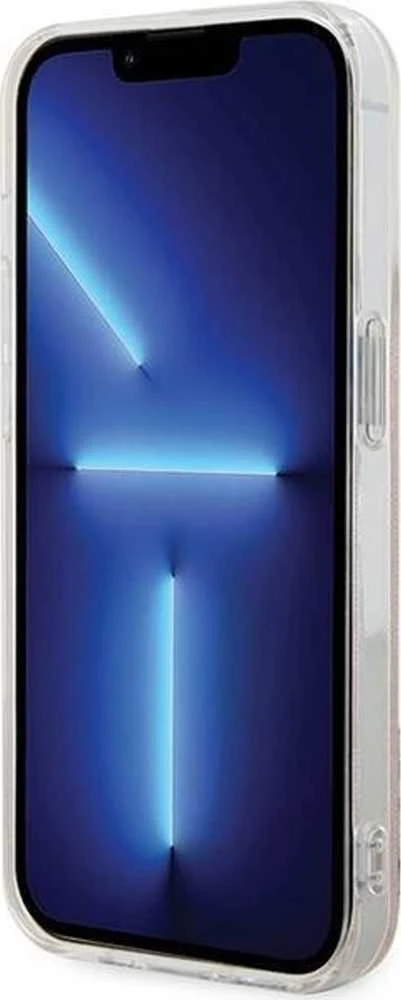 Guess GUHMP15LH4STP Apple iPhone 15 Pro 6.1″ rožinės spalvos kietas dėklas IML 4G MagSafe