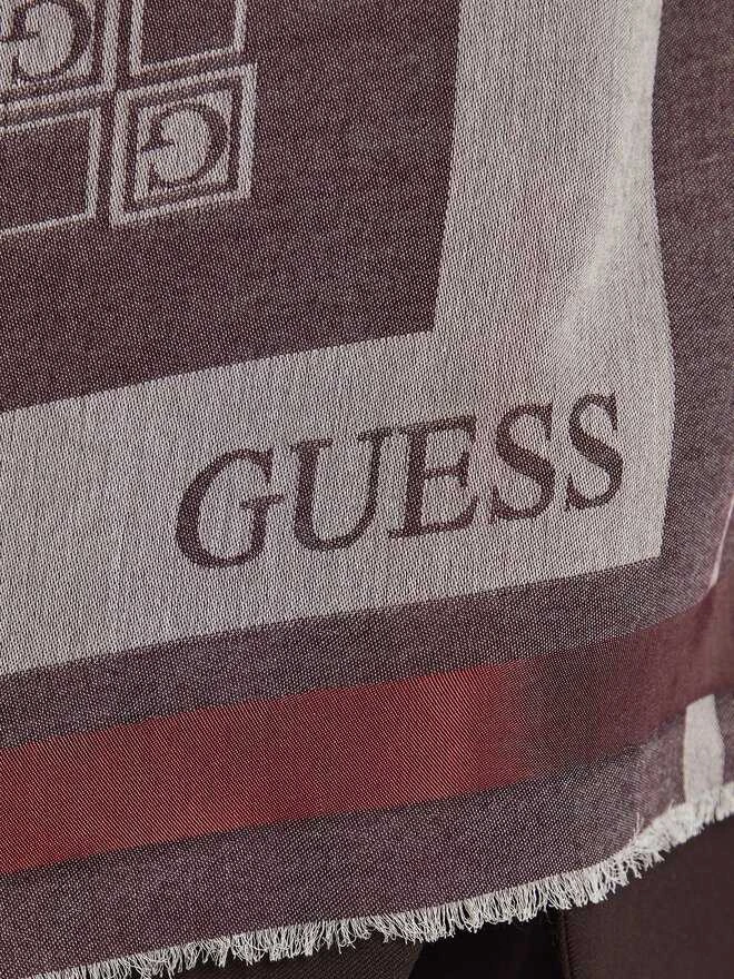 Guess, Guess, Tekstilinis šalikas, AW9060MOD03CHO, Moterims
