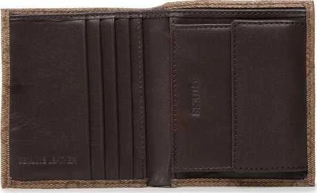 Guess, Vezzola, Tekstilinė Piniginė, Maža Atvira Užsegimo, SMVZLALEA22, Ruda, Vyrams