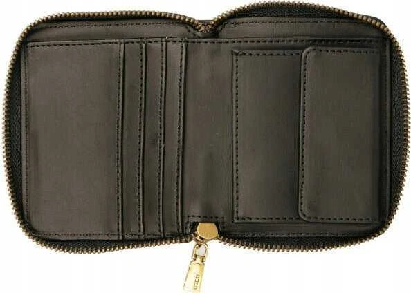 Guess, Guess, Tekstilinė piniginė, SLG kortelė, SWVB8500370, Juodas, Moterims