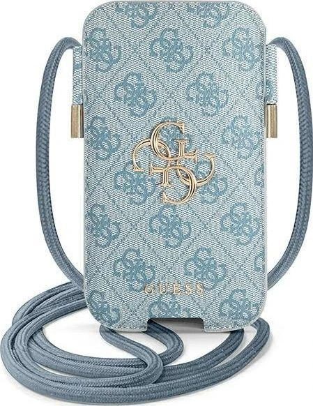 Guess Handbag GUPHL4GMGBL 6.7" mėlynas/mėlynas hardcase 4G Big Metal Logo