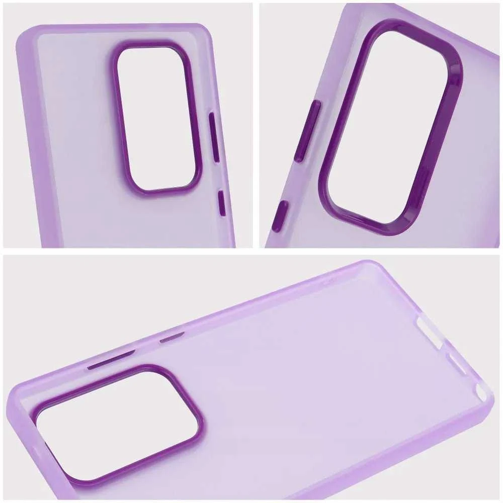 Oem SAPPY Dėklas skirtas Samsung Galaxy S25 Edge violetinės spalvosinės spalvos