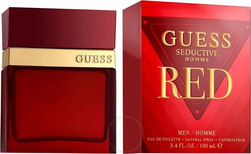 GUESS Seductive Homme Raudona EDT tualetinis vanduo vyrams, 100 ml