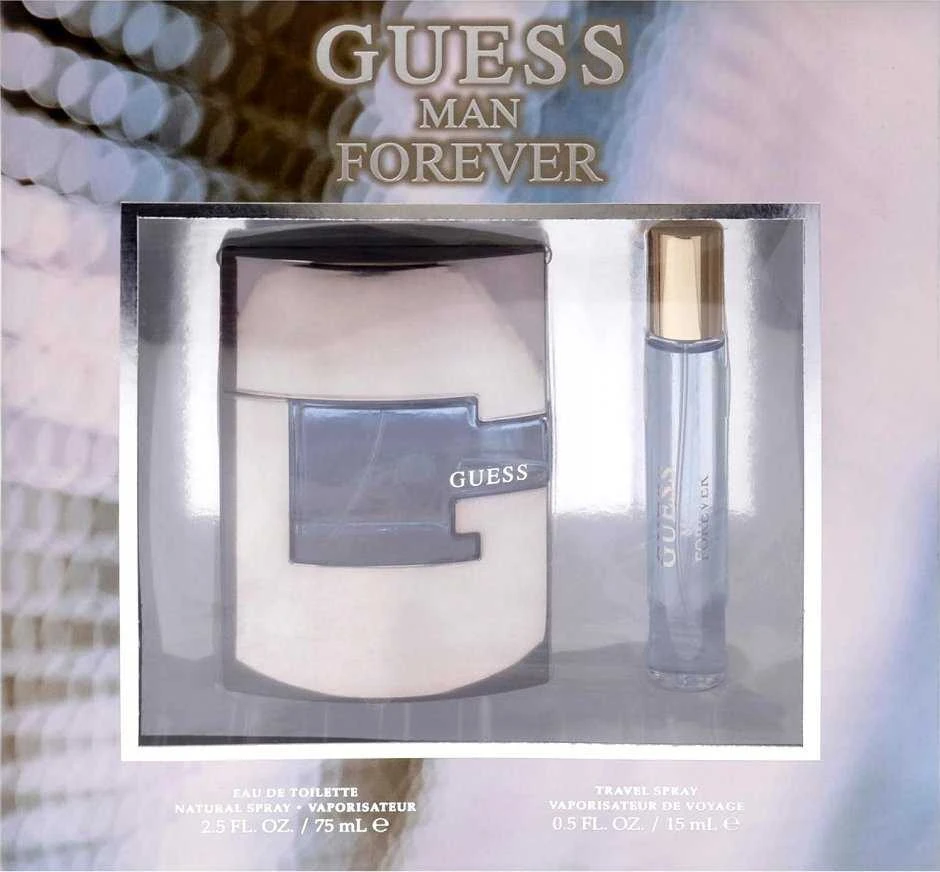 Guess Forever Man rinkinys tualetiniam vandeniui purškiamas 75ml + tualetinis purškiklis 15ml