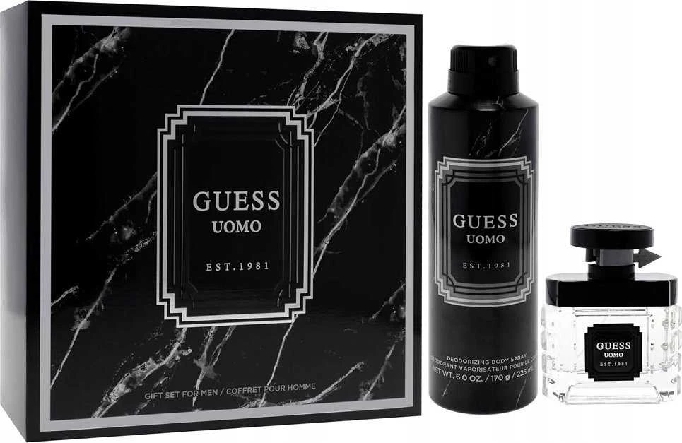 Guess rinkinys GUESS Uomo EDT purškiklis 100ml + dezodorantas 226ml