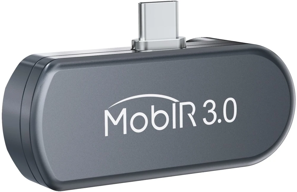 Guide Išmaniojo telefono termovizijos kamera MobIR 3.0 ES2, USB-C, IR 256x192, NETD 15 mK, 30 Hz, iOS ir Android