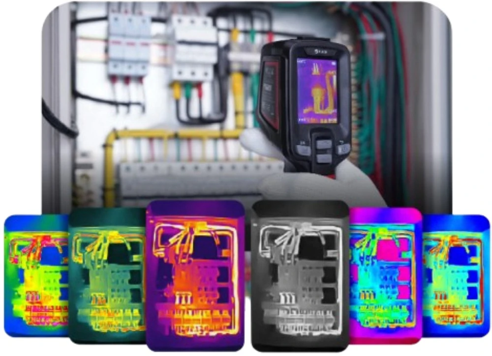 „Guide“ termovizijos kamera „GuideIR“, 256x192, nuo -20 °C iki 550 °C, FOV 25°, LCD 2,4'', lazeris, 2 MP, 16 GB atmintis, „Wi-Fi“, 11 val. baterija, E2+