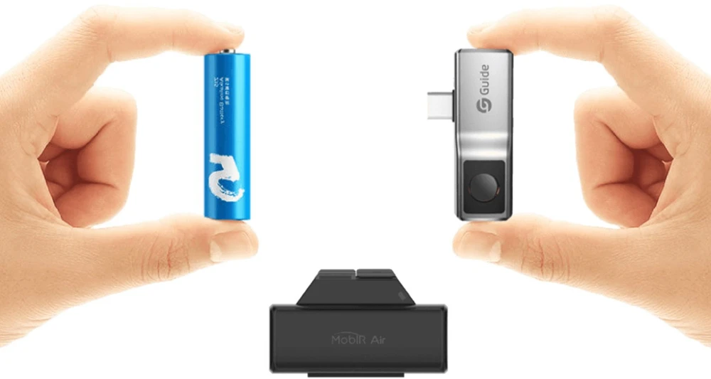 Guide Termovizijos kamera GuideIR MobIR Air, skirta Android įrenginiams su USB-C, 120x90px iki 120C FOV 50 25Hz, MAA