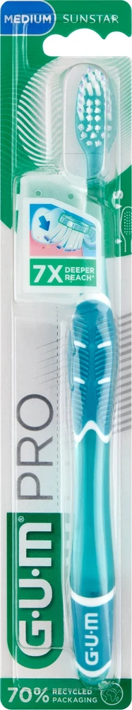 "Sunstar Gum Medium Technique Pro" dantų šepetėlis Compact