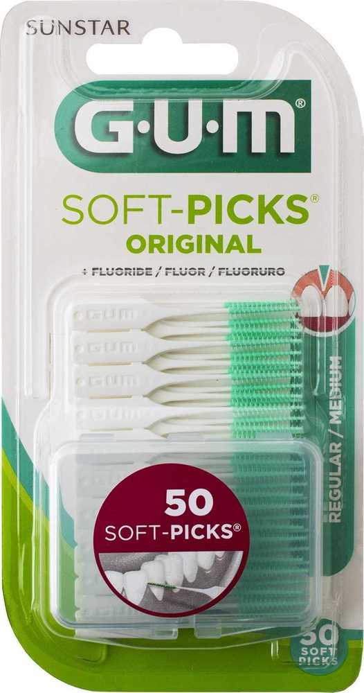 Gum GUM ORIGINAL CZYŚCIKI MIĘDZYZĘBOWE M MEDIUM 50 SZT