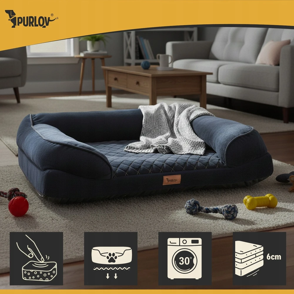 Ergonomic pet bed S Purlov 26914