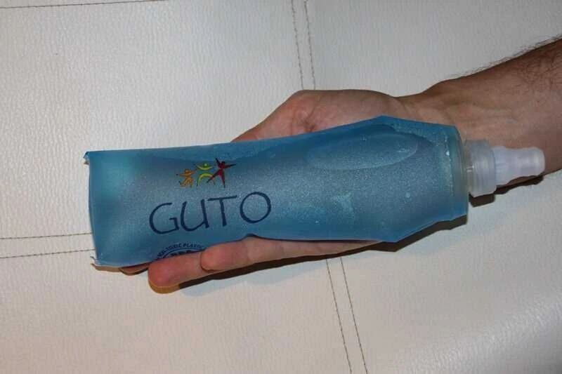 Gertuvė Guto Sulankstomas buteliukas mėlynas 500 ml