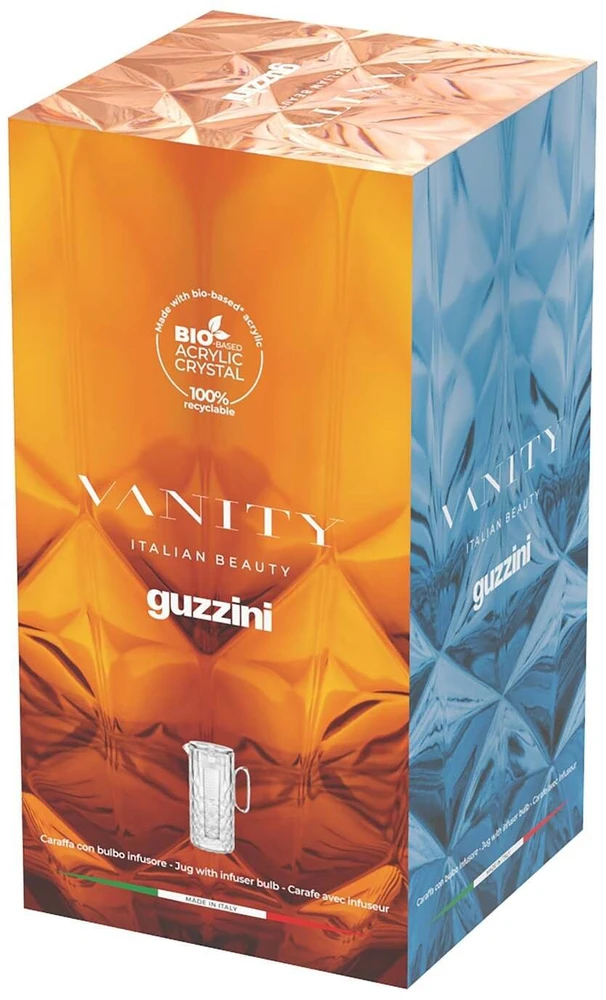 Gertuvė Guzzini VANITY Karafka su wkładem aromatycznym clear