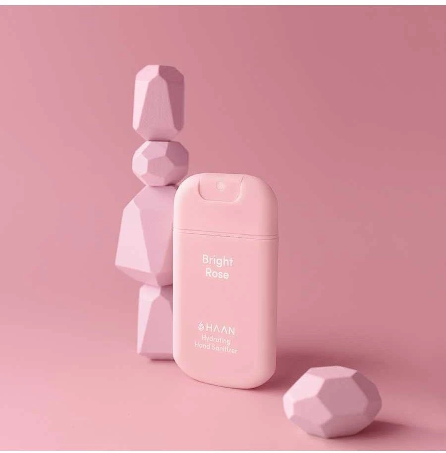 Haan Bright Rose Cleansing Hand Purškiklis, 30 ml