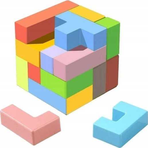 Haba Dėlionė tetris rožinė