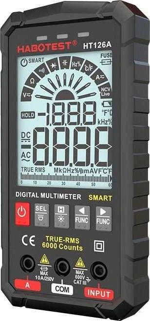 Habotest HT126A Skaitmeninis universalus multimetras