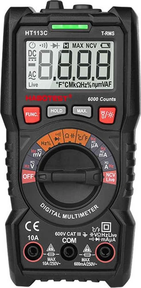 Habotest HT113C universalus skaitmeninis multimetras