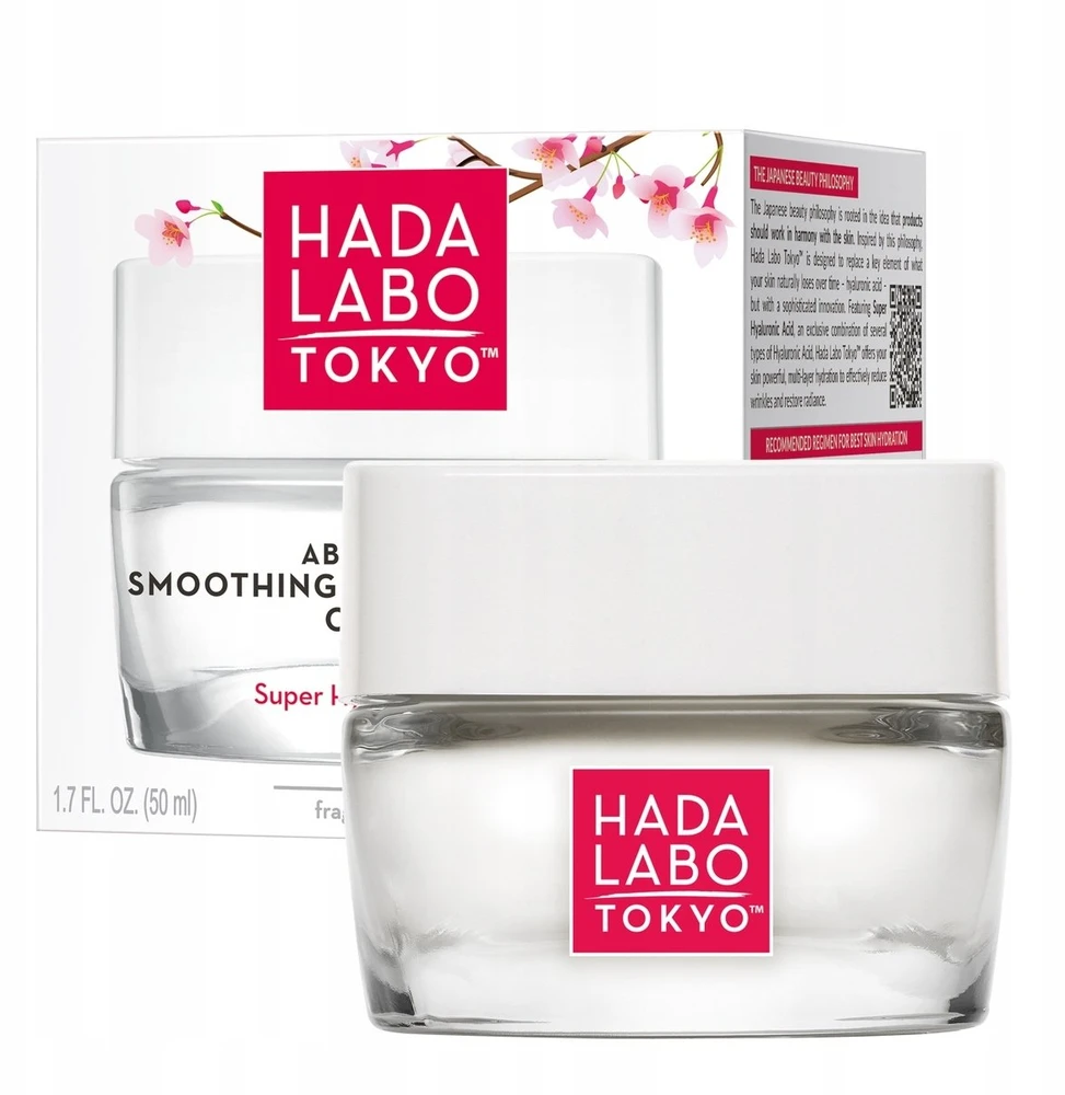 Hada Labo Tokyo Baltas Intense Hydrating Skin Plumging Gel Intense Hydration Tepkite kasdien Gel Kreminis veidui, 50 ml